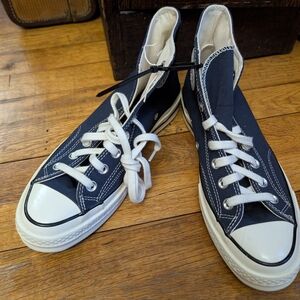 Chuck 70's, Converse Navy Canvas Sneakers, Size 9 Women's